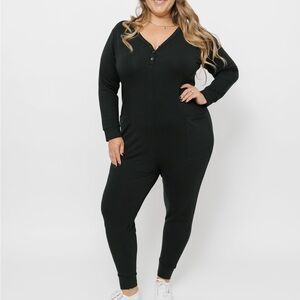 Smash and Tess Wednesday black romper